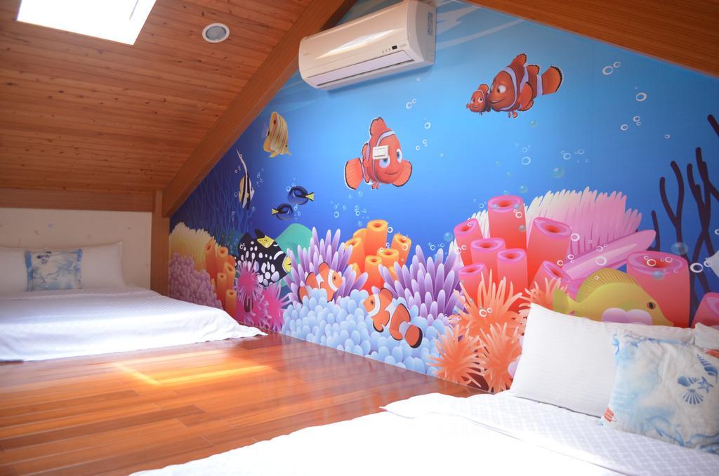 Fish House 宜蘭獨棟別墅 戲水池 生態diy 安農溪自行車 Apartment Dongshan  Exterior photo